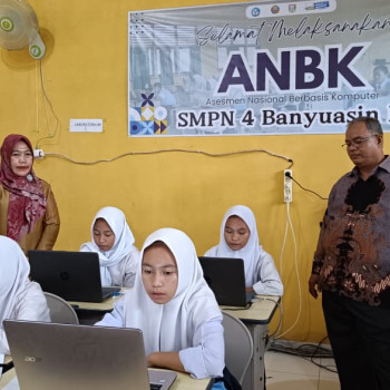 Pelaksanaan Asesmen Nasional Berbasis Komputer (ANBK) Pada H